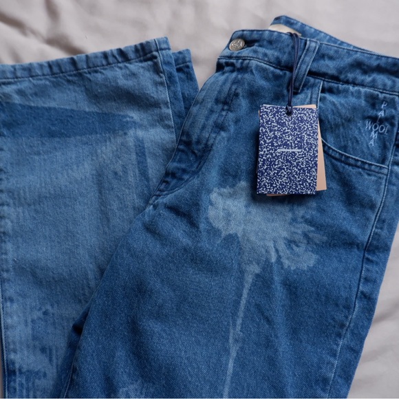 PALOMA WOOL Floral Denim NWT - Picture 4 of 10